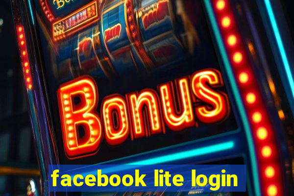 facebook lite login